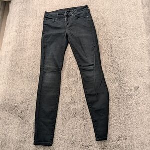 Aritzia Paradise Mine Dark Blue Skinny Jeans